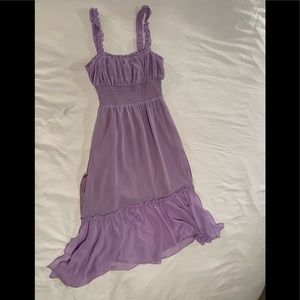 Lovers & Friends XXS lavender mid length dress